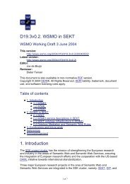 D19.3v0.2. WSMO in SEKT