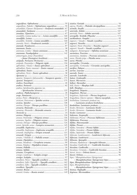 Annotated checklist of the polychaete species of the ... - Senckenberg