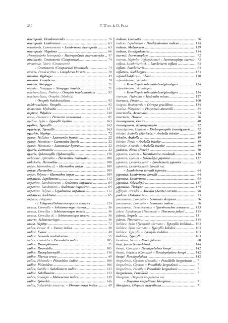 Annotated checklist of the polychaete species of the ... - Senckenberg