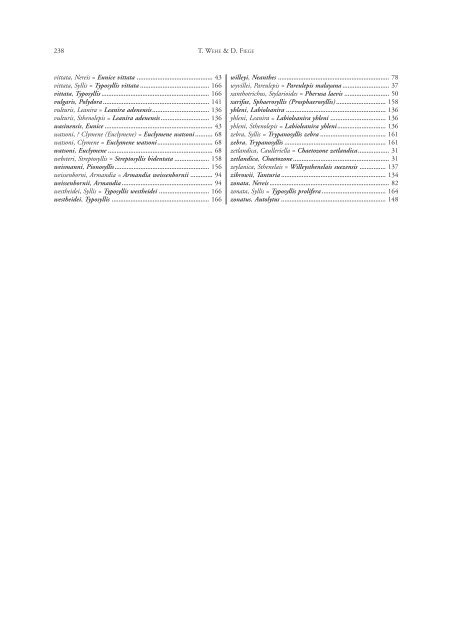 Annotated checklist of the polychaete species of the ... - Senckenberg
