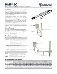 HMP45C Temperature and Relative Humidity Probe Brochure