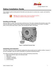 Dattus Installation Guide.PDF - Norgas Controls Inc.