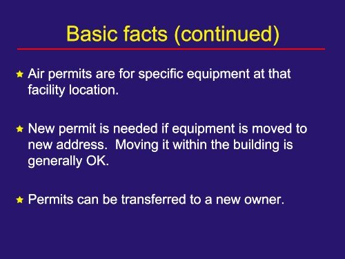 Introduction to Air Permitting and Introduction to Air ... - Ohio EPA