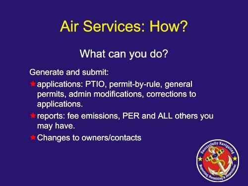 Introduction to Air Permitting and Introduction to Air ... - Ohio EPA