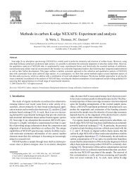 Methods in carbon K-edge NEXAFS: Experiment and ... - inquimae