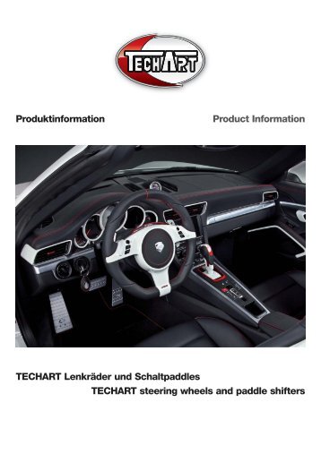 Sport steering wheel Type 1 - techart