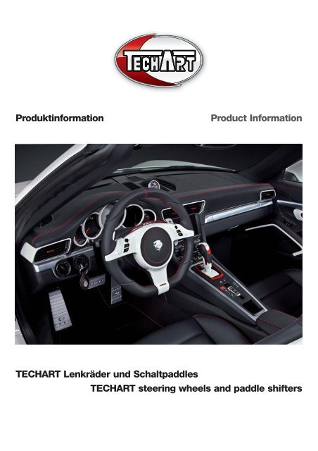 Sport steering wheel Type 1 - techart