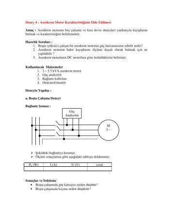 assenkron motor