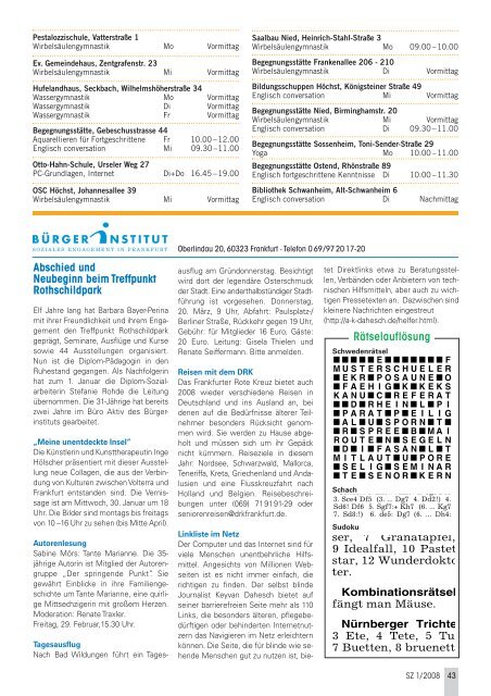 Die gesamte Ausgabe 1/2008 als pdf-Datei - Senioren Zeitschrift ...