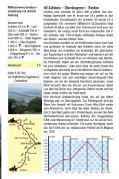 49 Schänis – Oberbogmen - St.Galler Wanderwege