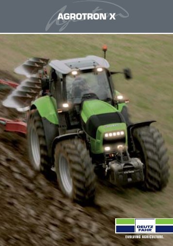 Trattori Deutz Fahr Agrotron X - Attrezzature Agricole