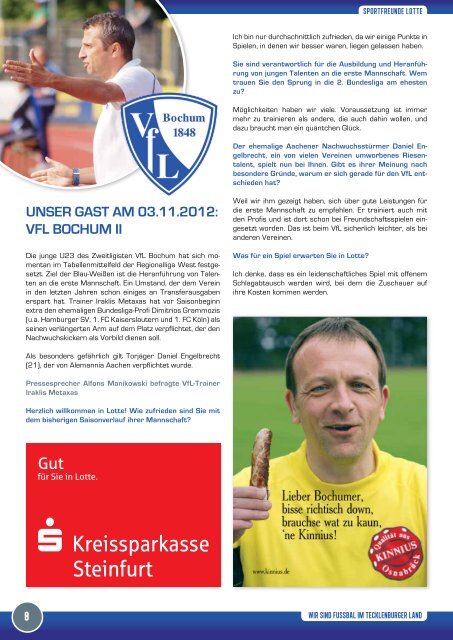 VfL Bochum II - Sportfreunde Lotte