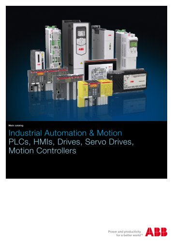 Industrial automation PLC, control panels, SCADA ... - Abb