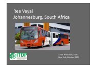 Download Rea Vaya! BRT PDF - Walk21