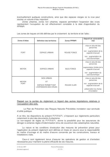 Note de prÃ©sentation - PrÃ©fecture du Puy de DÃ´me