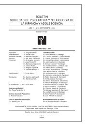 boletin sociedad de psiquiatria y neurologia de la infancia y ...