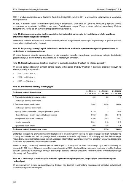 PROSPEKT EMISYJNY - STAG