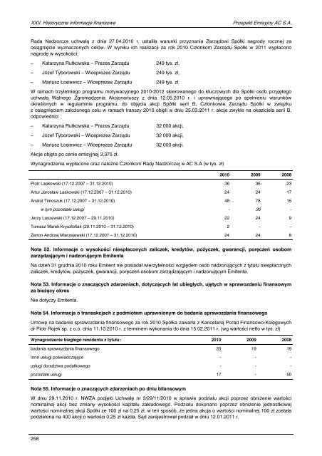 PROSPEKT EMISYJNY - STAG