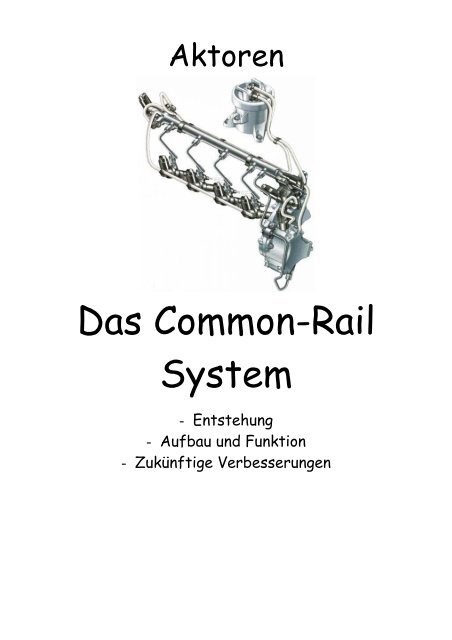 Das Common-Rail System - Neue Seite 1