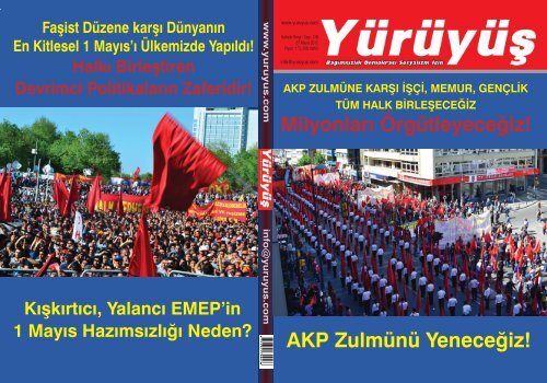 AKP Zulmünü Yeneceğiz! Milyonları Örgütleyeceğiz! - Yürüyüş