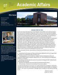 Monthly Journal of the Vice President for Academic Affairs - SNHU ...