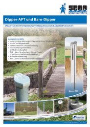 Dipper-APT und Baro-Dipper - Seba Hydrometrie