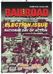 Down Load November 2006 Edition of Rail and Road