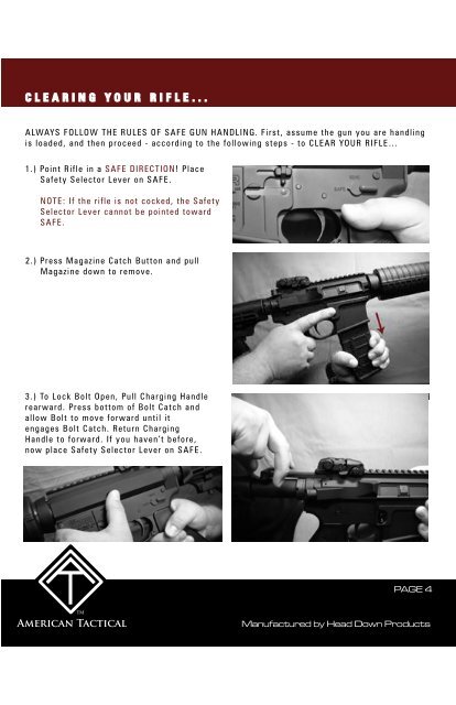 AT-15 HD 16 Owners Manual - American Tactical Imports