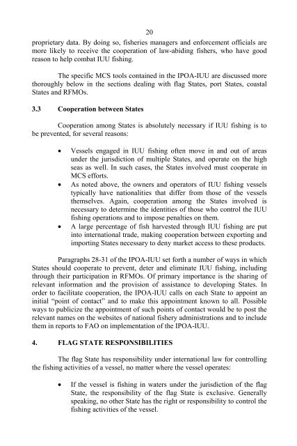 Implementation of IPOA/IUU - International MCS Network