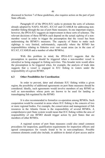 Implementation of IPOA/IUU - International MCS Network