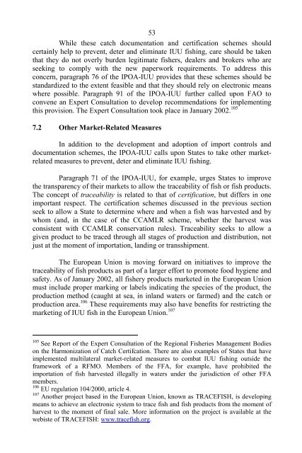 Implementation of IPOA/IUU - International MCS Network