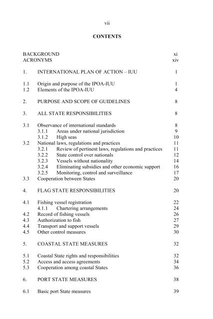 Implementation of IPOA/IUU - International MCS Network