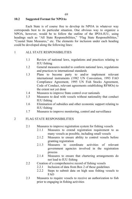 Implementation of IPOA/IUU - International MCS Network