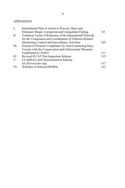 Implementation of IPOA/IUU - International MCS Network