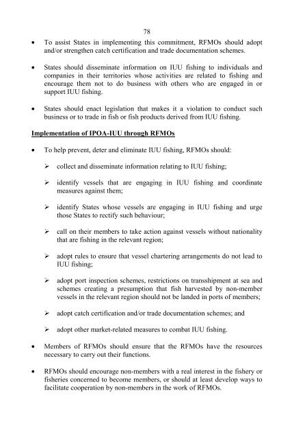 Implementation of IPOA/IUU - International MCS Network