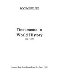 Documents in World History - Mr McEntarfer's Social Studies Page