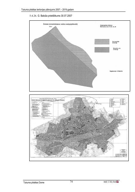 TUKUMA PILSÄTAS TERITORIJAS PLÄNOJUMS 2007-2019 4 ...