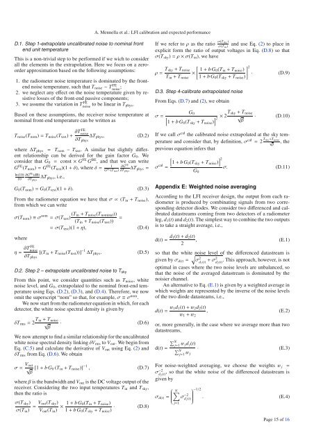 Planck Pre-Launch Status Papers - APC - UniversitÃ© Paris Diderot ...