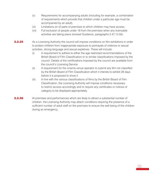 Statement of Licensing Policy (2008) WCC - Westminster City Council
