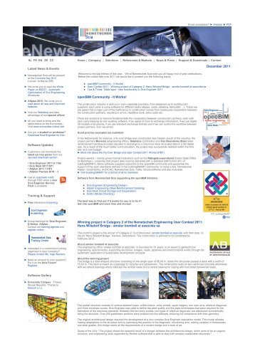 December 2011 openBIM Community - It Works ... - Nemetschek Scia
