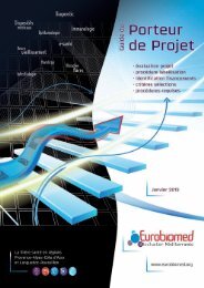 TÃ©lÃ©chargez le Guide du porteur de projet - Eurobiomed