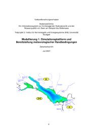 Modellierung 1: Simulationsplattform und ... - BodenseeOnline