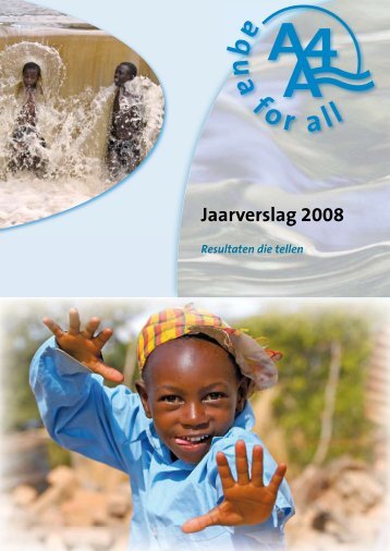 Jaarverslag 2008 - Aqua for All