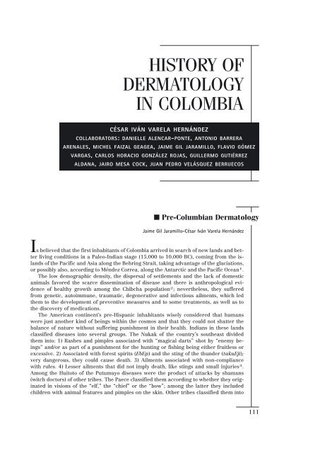 History of Latin American Dermatology