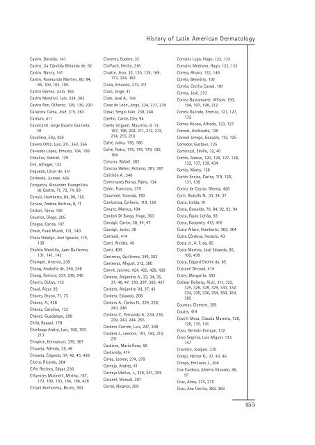 History of Latin American Dermatology