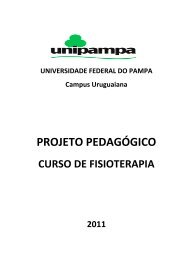 Projeto PedagÃ³gico do Curso - UNIPAMPA Cursos