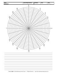 Polar Graph Paper