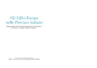 Gli Uffici Europa nelle Province italiane - ISSiRFA