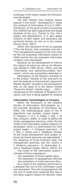 Latvia University of Agriculture - Latvijas LauksaimniecÄ«bas ...