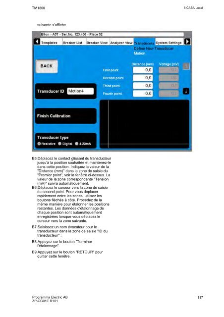 TM1800 User's manual - States